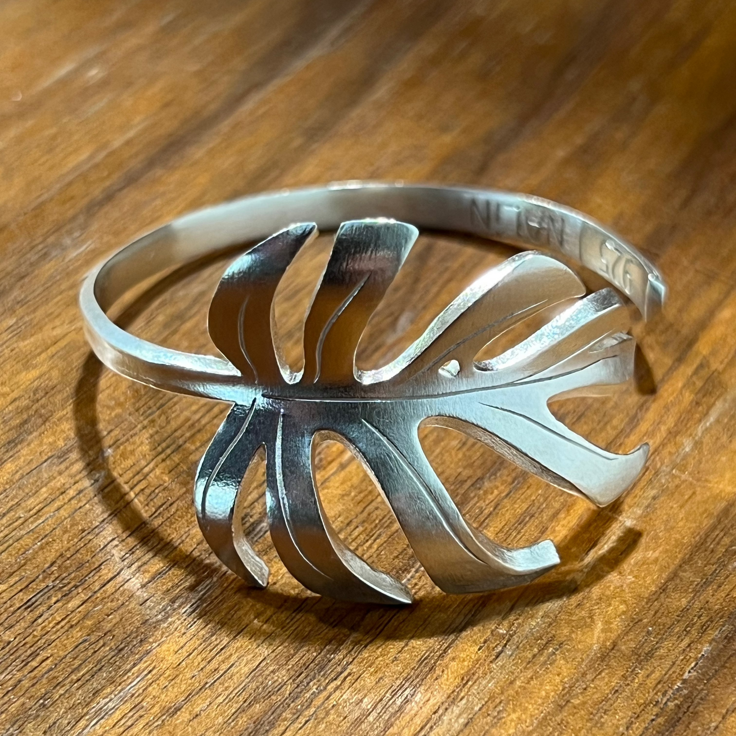 Monstera Sierrana Bracelet - Silver