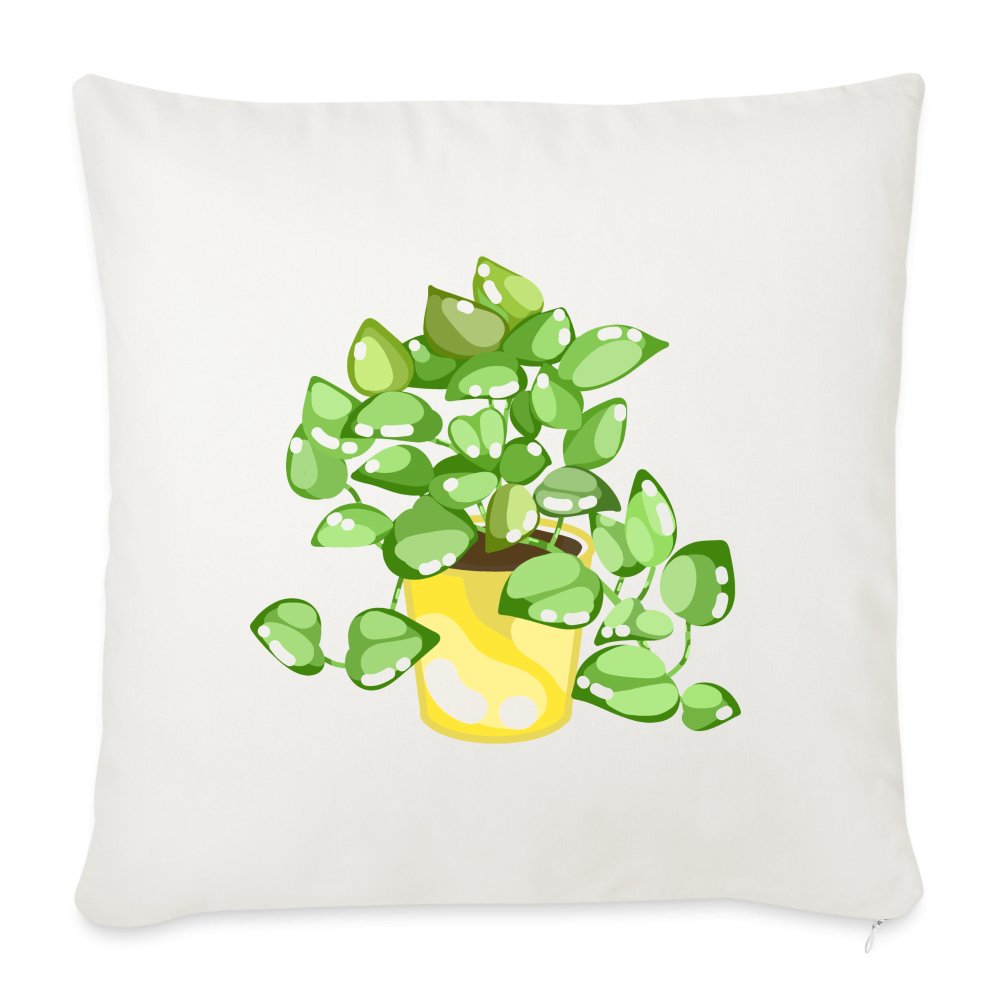Golden Pothos - Throw Pillow Cover - 18"