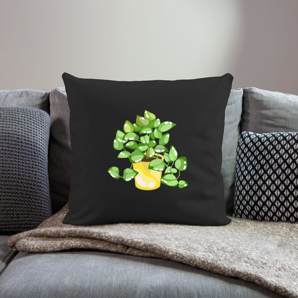Golden Pothos - Throw Pillow Cover - 18"