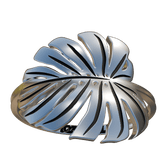 Monstera Deliciosa Ring - Silver