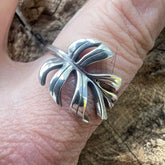 Monstera Sierrana Ring - Silver
