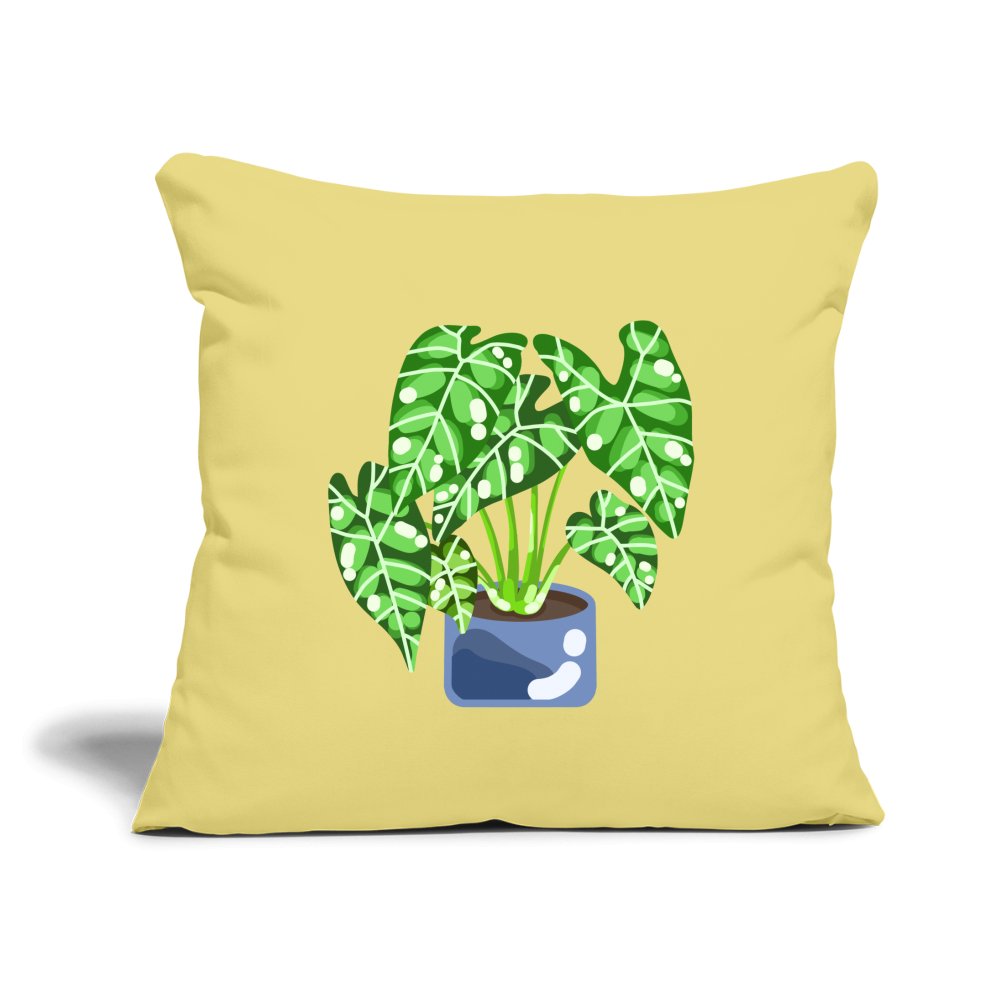 Syngonium - Throw Pillow Cover 18"