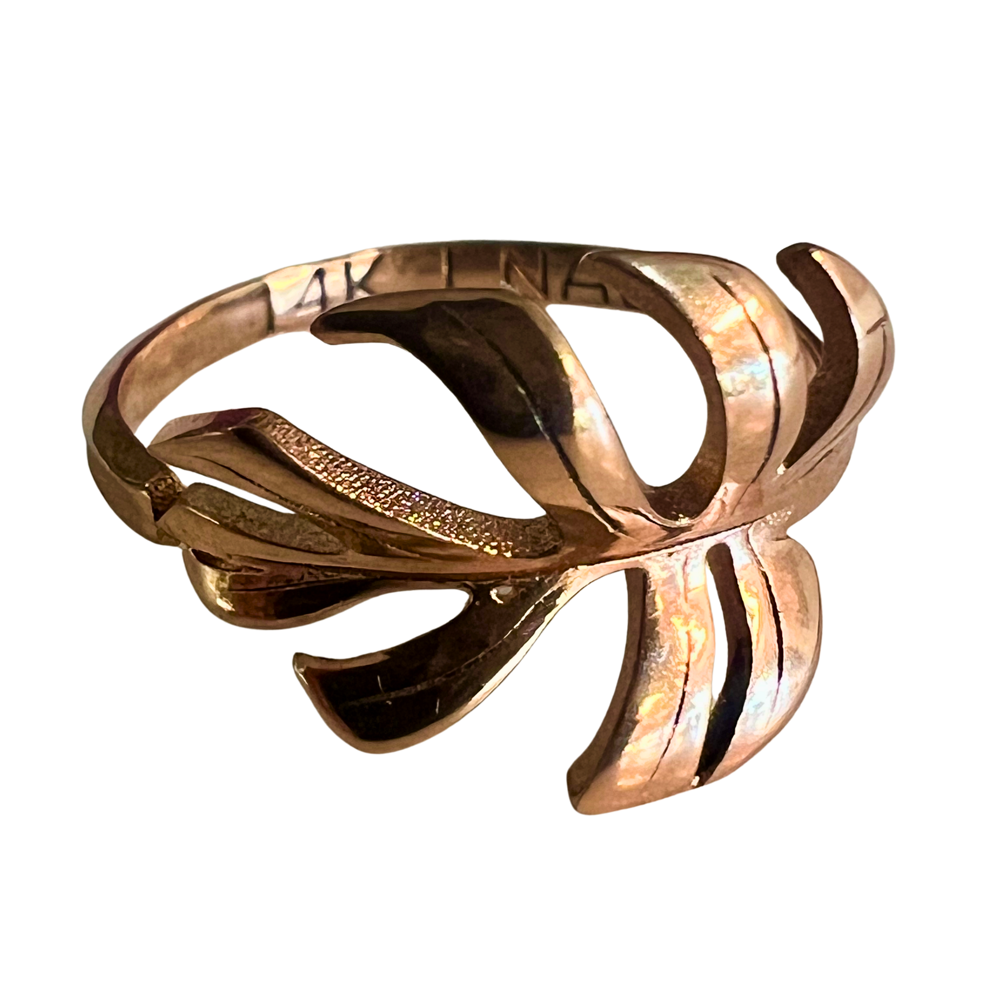 Monstera Sierrana Ring - Gold