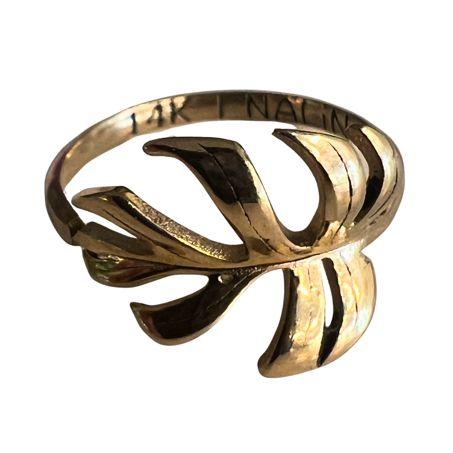 Monstera Sierrana Ring - Gold