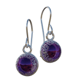 Amethyst Forest Earrings - Silver