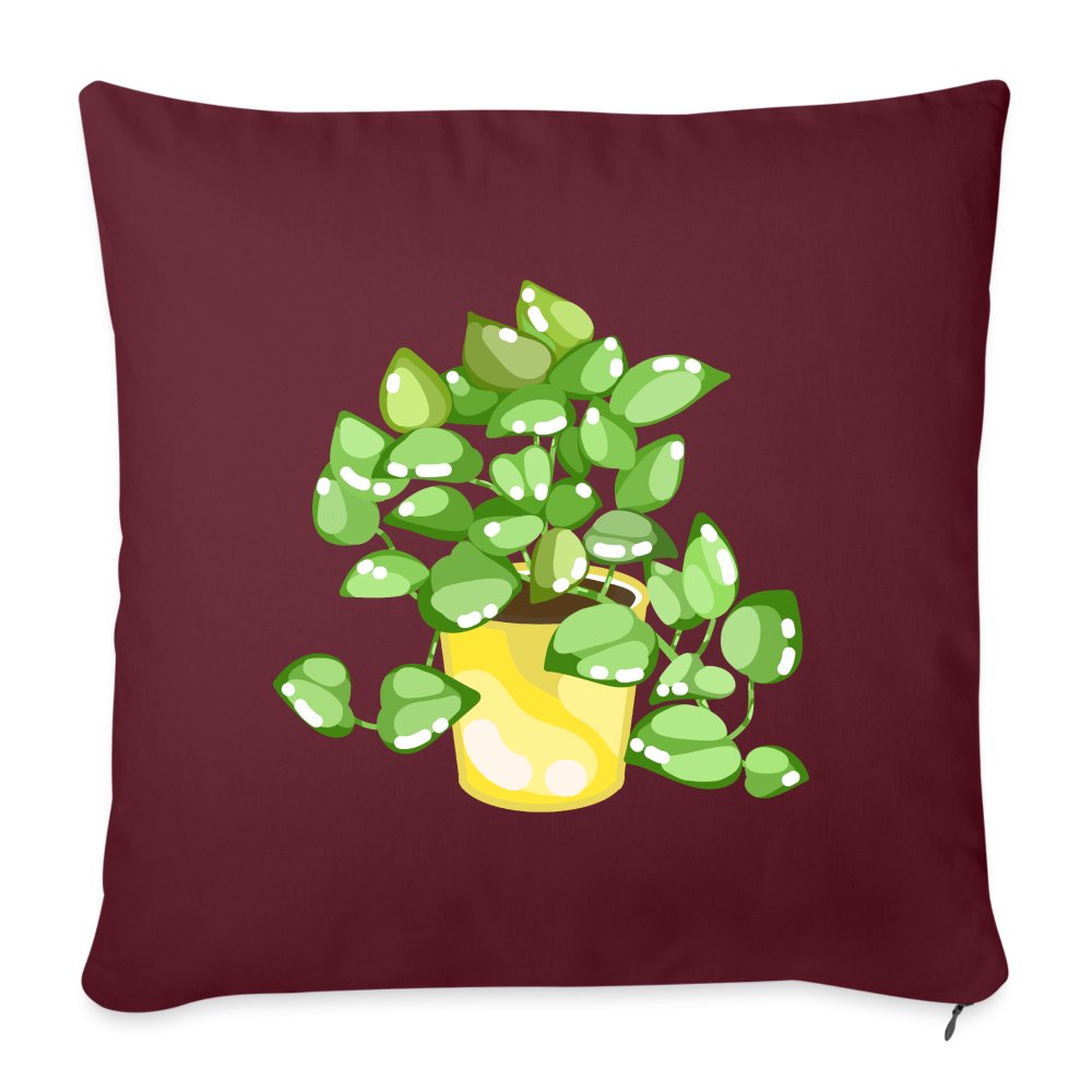 Golden Pothos - Throw Pillow Cover - 18&quot;