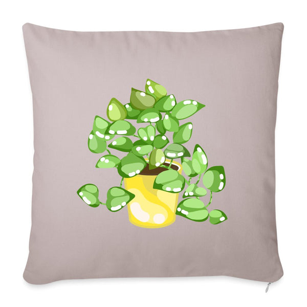 Golden Pothos - Throw Pillow Cover - 18"