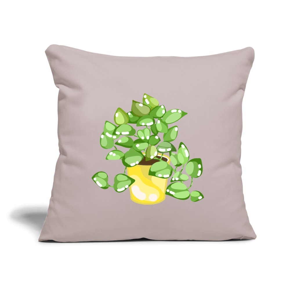 Golden Pothos - Throw Pillow Cover - 18"