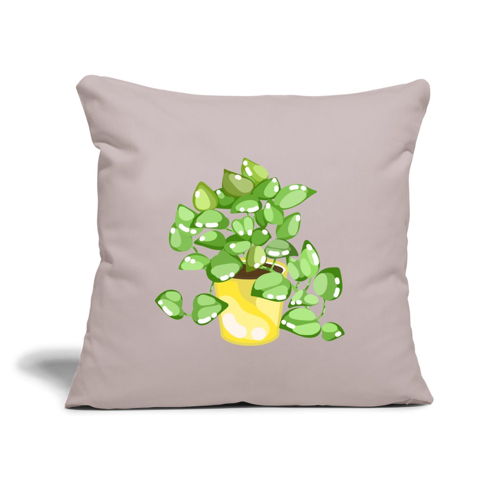 Golden Pothos - Throw Pillow Cover - 18&quot;