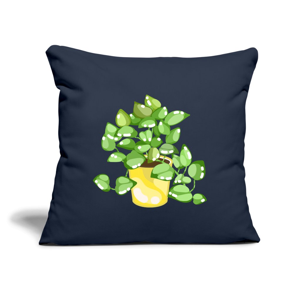 Golden Pothos - Throw Pillow Cover - 18&quot;