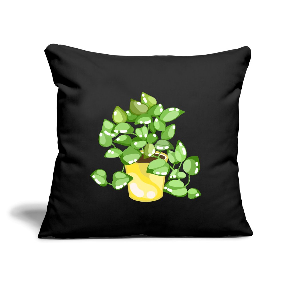 Golden Pothos - Throw Pillow Cover - 18&quot;