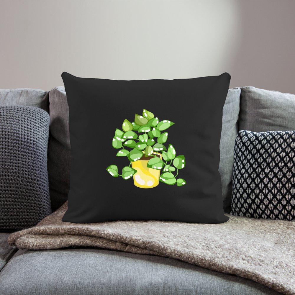 Golden Pothos - Throw Pillow Cover - 18&quot;