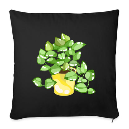 Golden Pothos - Throw Pillow Cover - 18&quot;