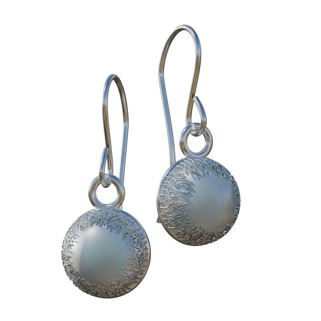 Pearl Forest Earrings - Silver