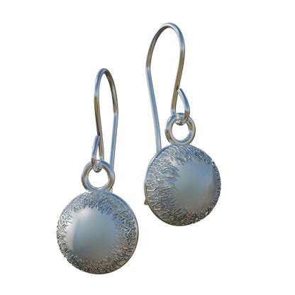 Pearl Forest Earrings - Silver