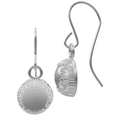 Pearl Forest Earrings - Silver