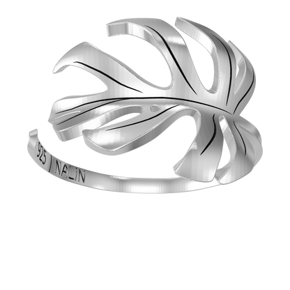 Monstera Sieranna Bracelet - Silver