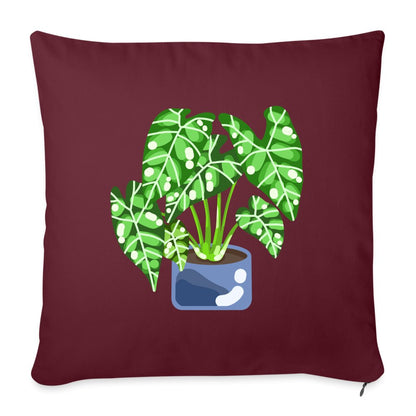 Syngonium - Throw Pillow Cover 18&quot;