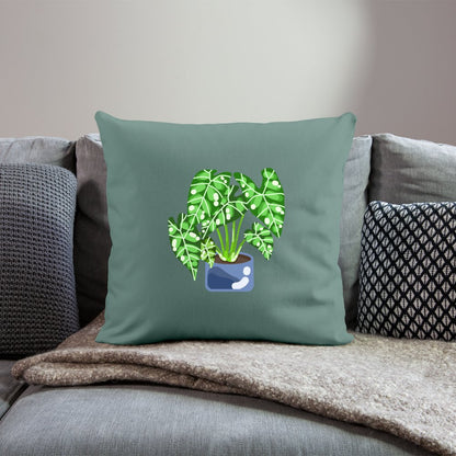 Syngonium - Throw Pillow Cover 18&quot;